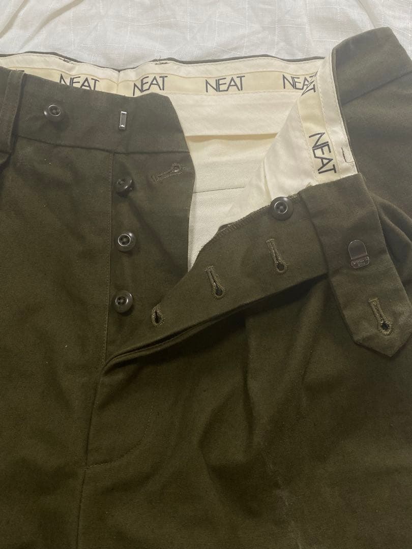 NEAT 1955 TENT CLOTH リメイク　スラックス　テントクロス