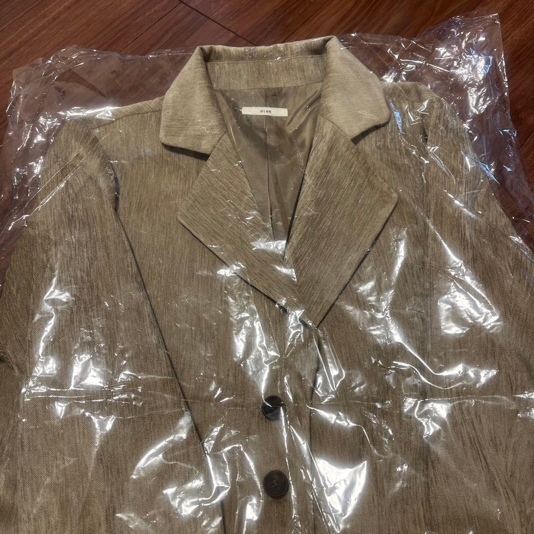 OLUN Loose basic mall jacket ベージュ