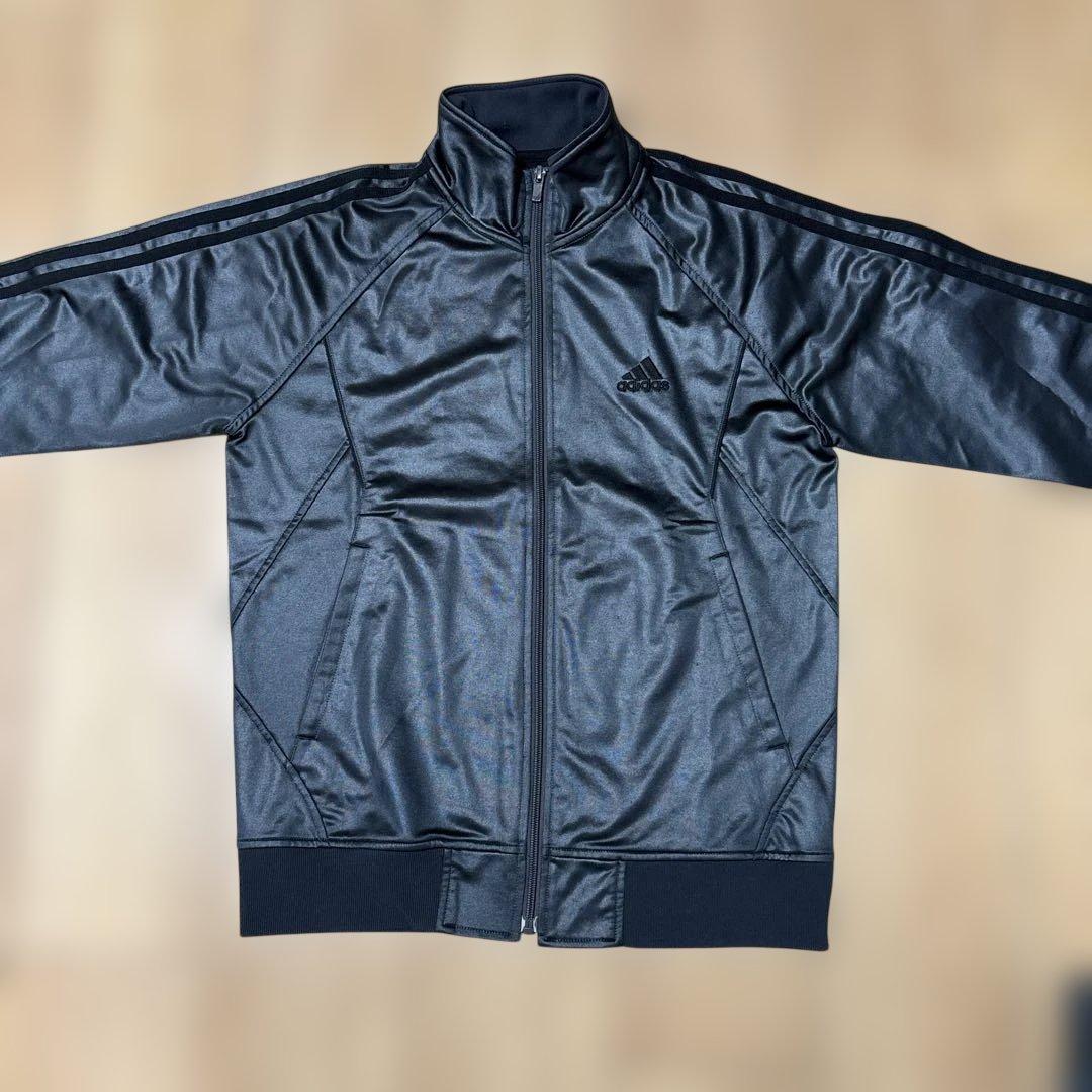 和*久様 【希少】アディダス トラックジャケットセットアップブラックコーティング