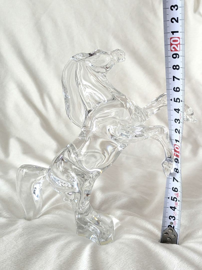 バカラBaccarat◎馬の置物 クリスタルガラス インテリア　オブジェ