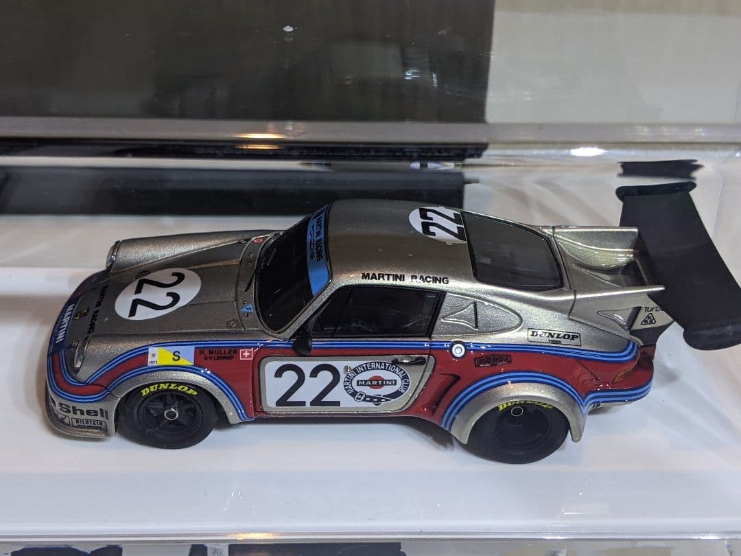 アイドロン 1/43 ポルシェ911カレラRSRターボ マルティニレーシング