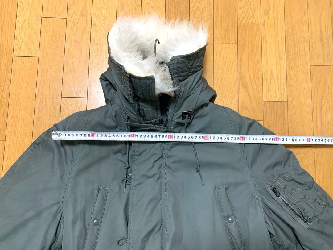 N-3B 米軍実物　greenbrier製　ファーも状態良　美品　scovill