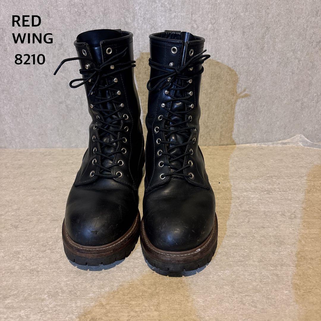 廃盤 RED WING レッドウィング8210 ブラック ロガーブーツ
