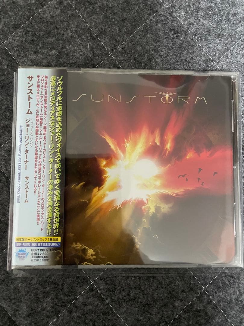 日本盤！帯付き！付属品全て有り！ジョー・リン・ターナー　サンストーム