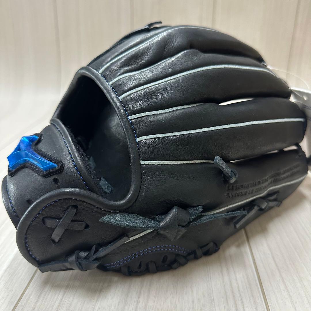 ミズノ　一般軟式用ウィルドライブ ブルー　オールラウンド用　左投げ　新品