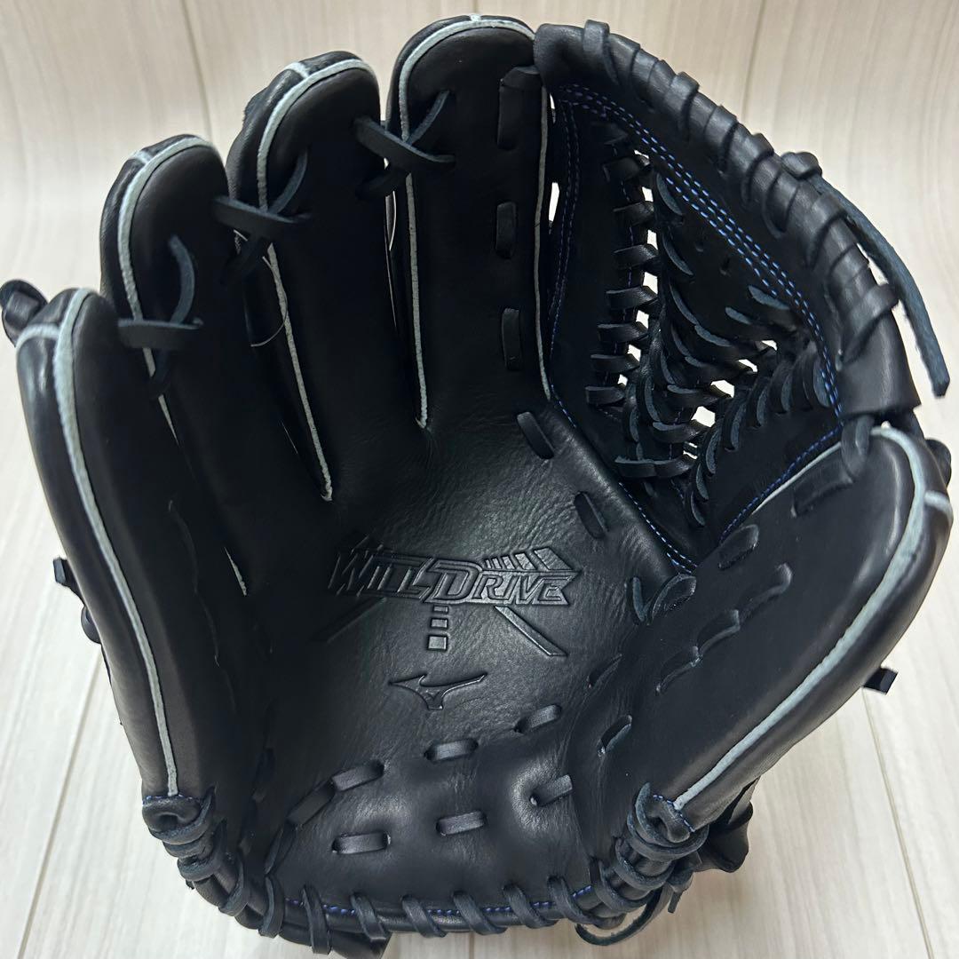 ミズノ　一般軟式用ウィルドライブ ブルー　オールラウンド用　左投げ　新品