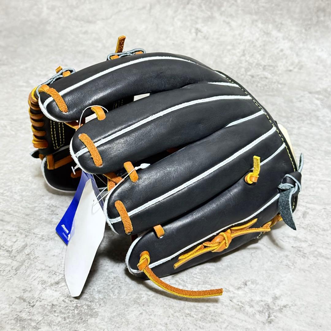 ☆未使用品☆ミズノ 硬式用内野手用グローブ グローバルエリート ブラック