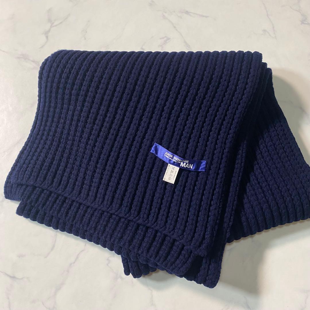 美品 ジュンヤワタナベマンコムデギャルソン　マフラー　ローゲージ　肉厚　16AW