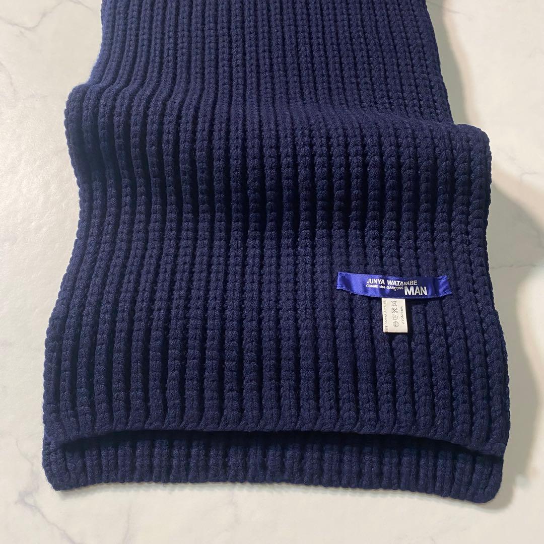 美品 ジュンヤワタナベマンコムデギャルソン　マフラー　ローゲージ　肉厚　16AW