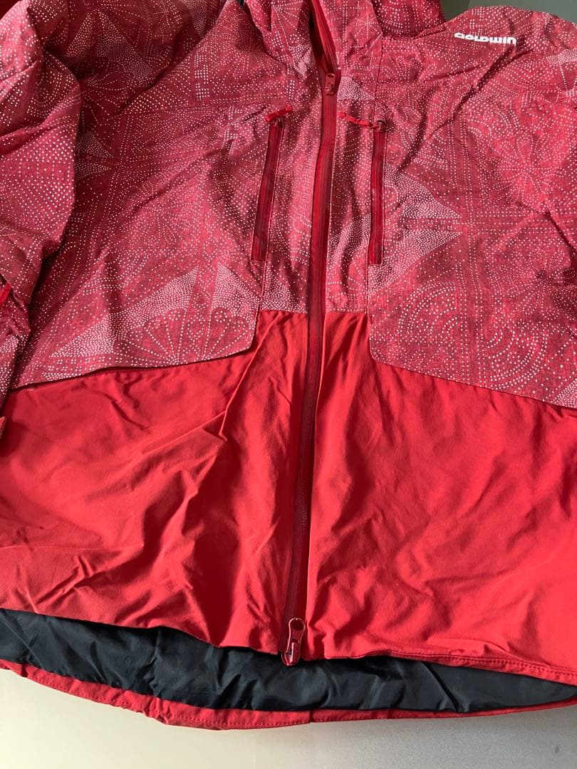 GOLDWIN スキーウェア上下　セット 赤いジャケットと青いパンツ　メンズM