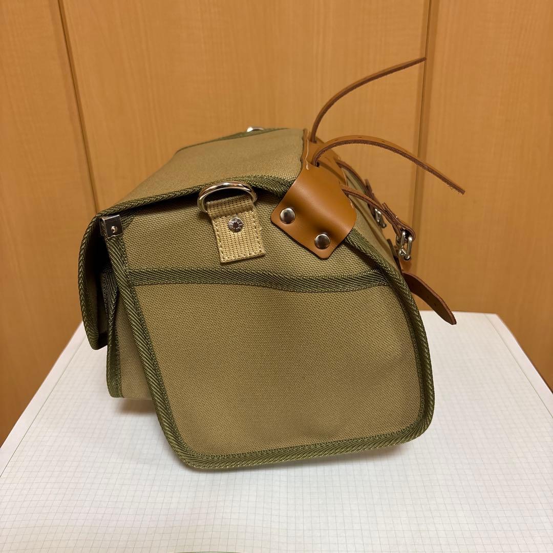 【犬印鞄】犬印純綿6号帆布 自転車用サドルバッグ（小）