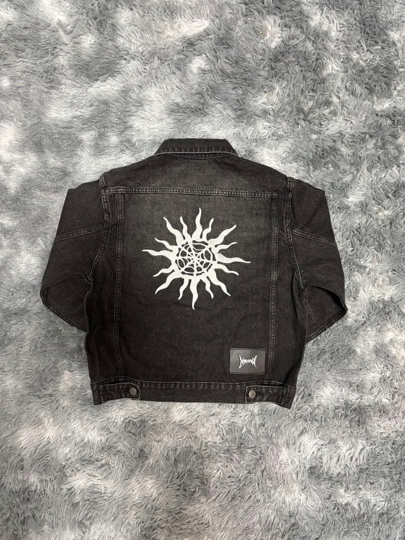 NoREMID ブラック デニムジャケット　タグ付き