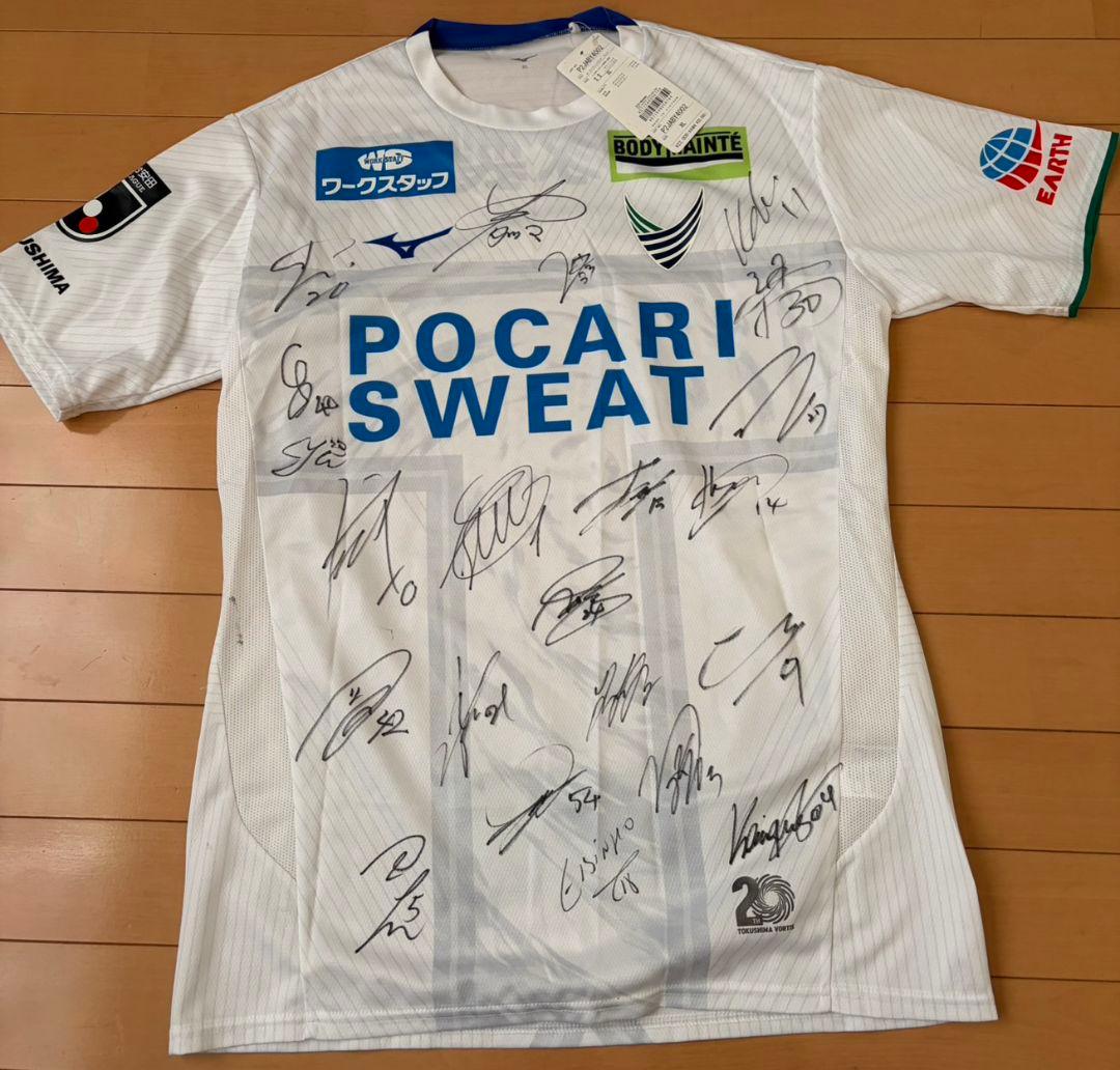 徳島ヴォルティス 2024 サイン入りユニフォーム