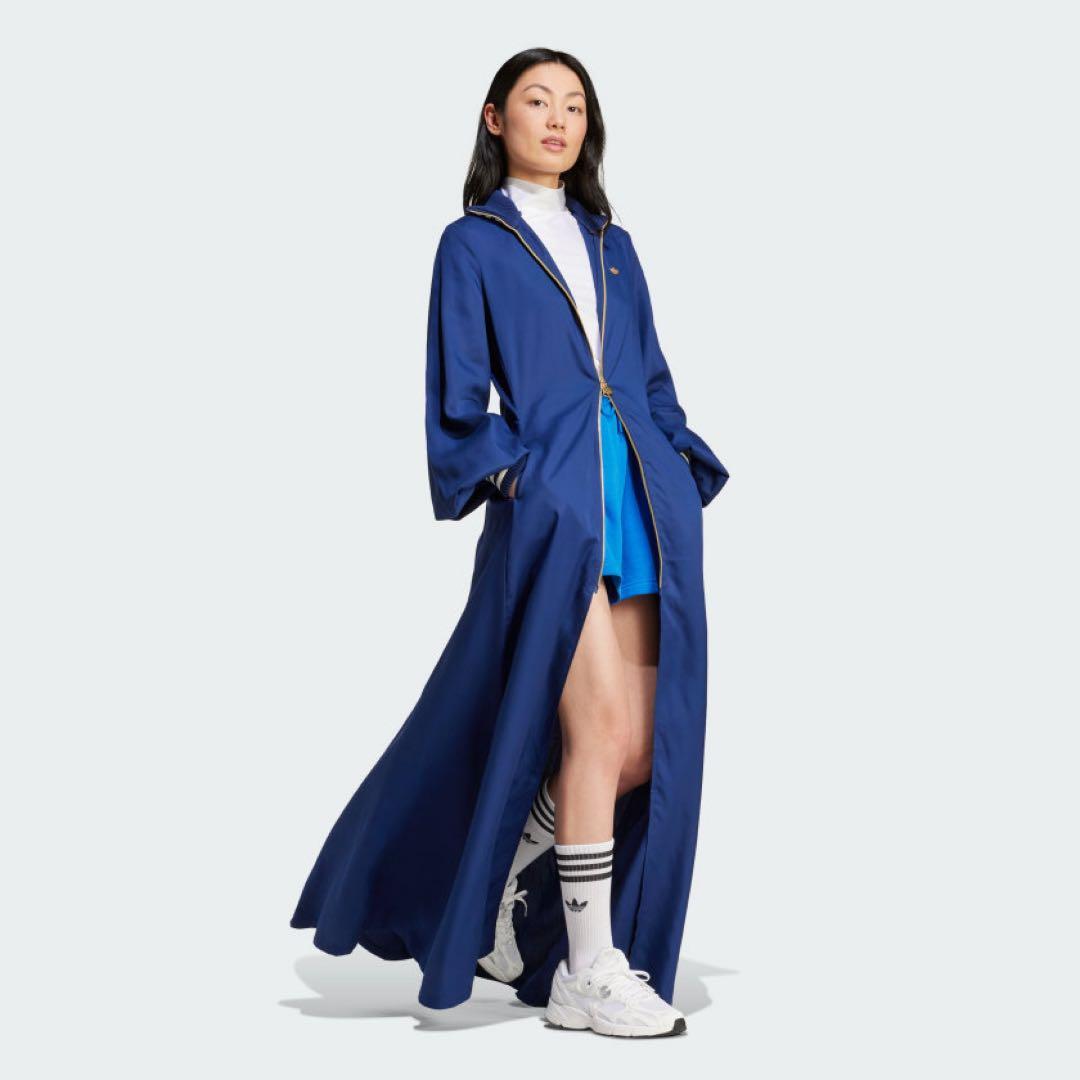 タグ付き未使用品✨ adidas プレミアムサテン　ロング ワンピース　X L