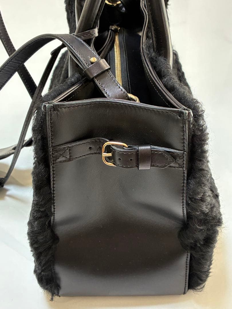 BALENCIAGA バレンシアガ　パドロック　ヌード　2WAY レザーバッグ