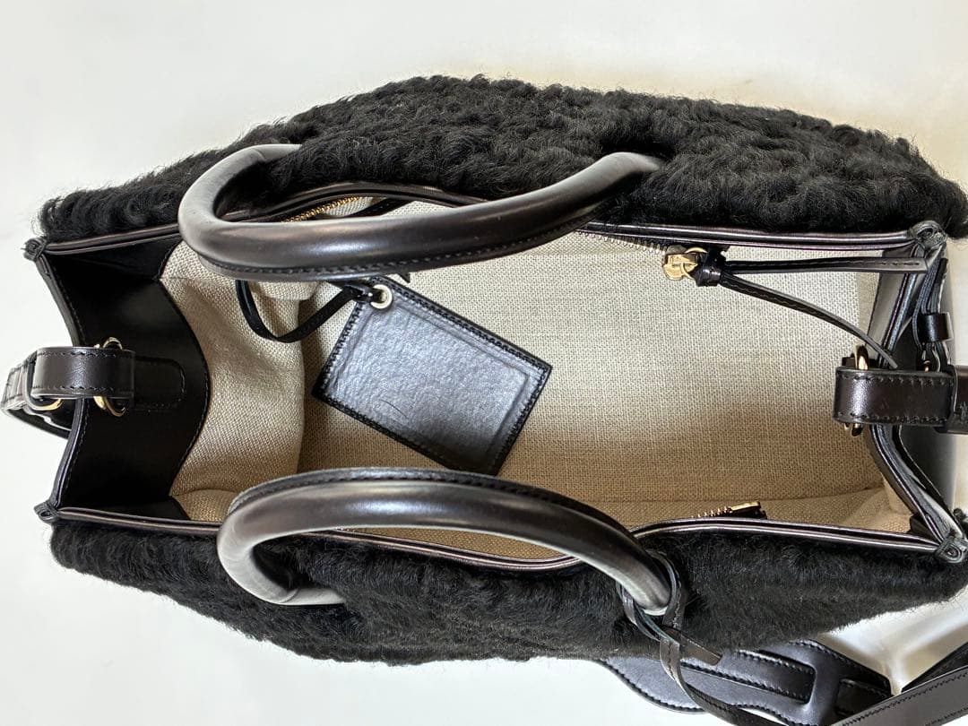 BALENCIAGA バレンシアガ　パドロック　ヌード　2WAY レザーバッグ