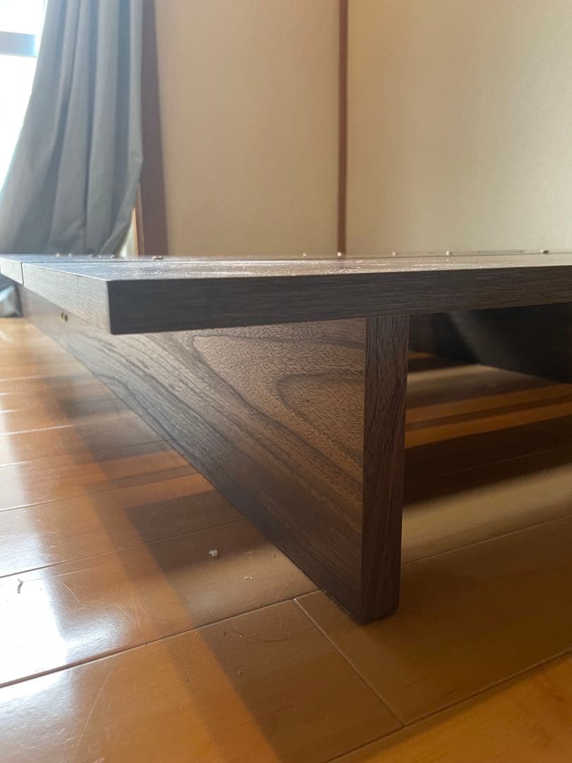 木製ダブルサイズすのこベッド