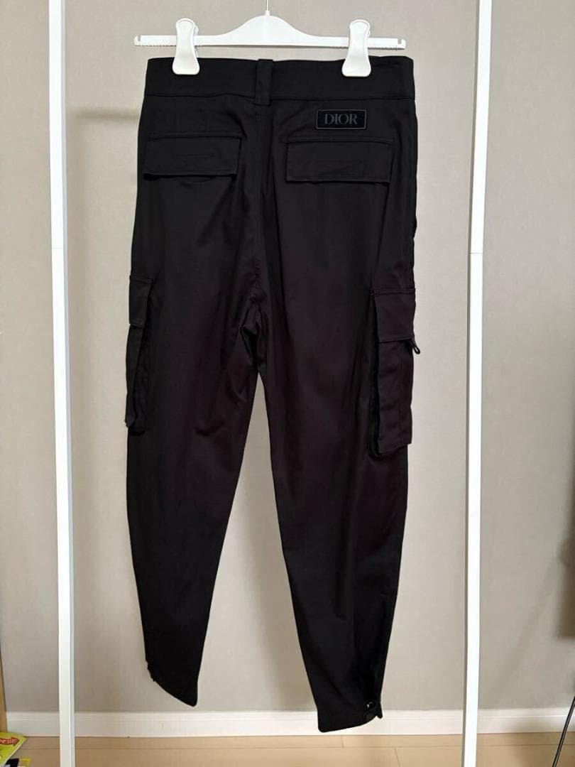 ★DIOR　ディオール　現行品　カーゴパンツ　定価18万円　44　ブラック★