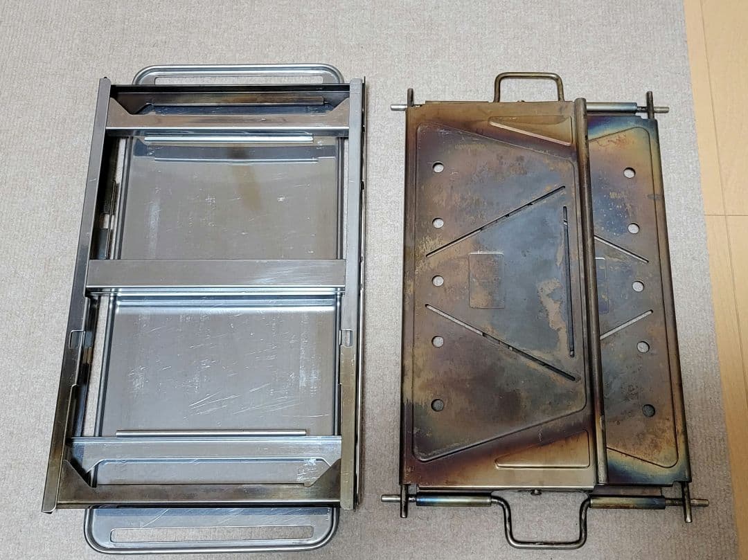  Peak 焚火台SR 収納バッグ、ロストル付き