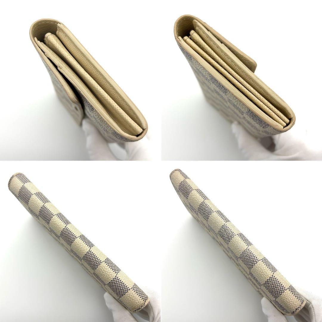 ルイヴィトン 長財布 ダミエアズール ポルトフォイユサラ 男女兼用