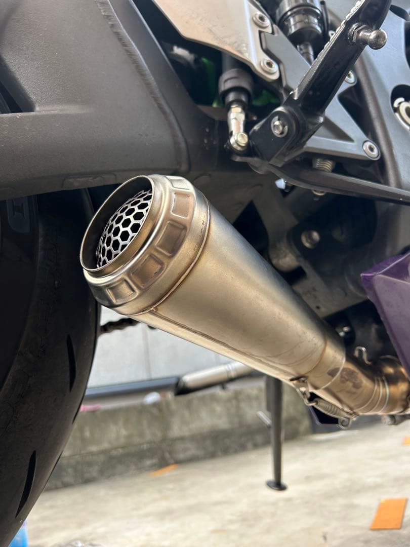 zx10r ARROW風 腹下マフラー