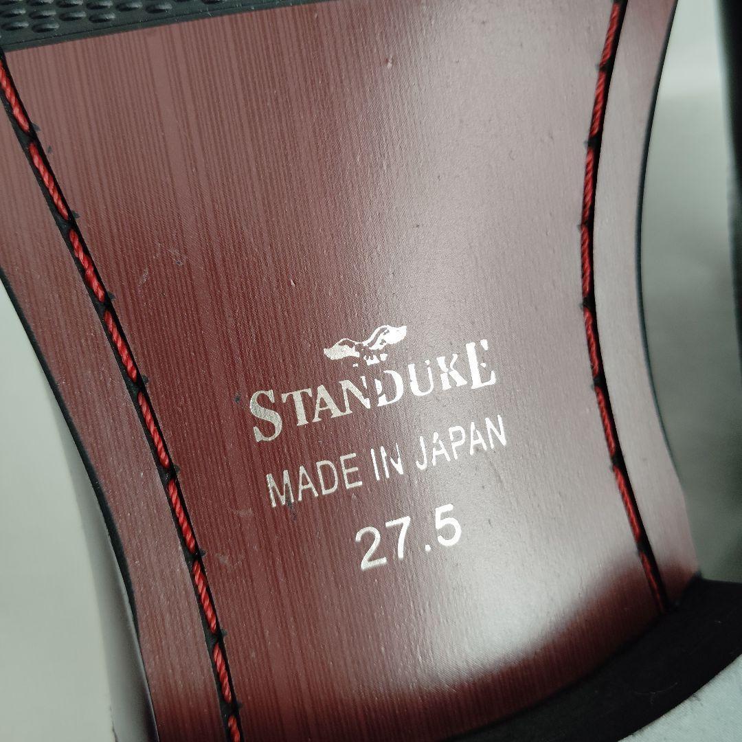 新品✨️STANDUKE 革靴 レースアップ ビジネスシューズ ワイン 27.5