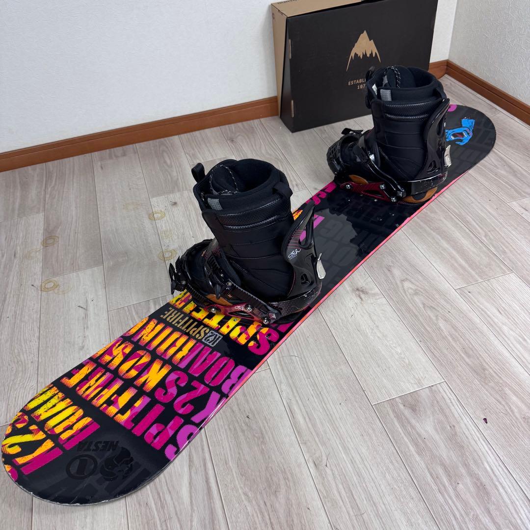 ブーツ無しK2 SPITFIRE レディース スノーボードセット 142cm