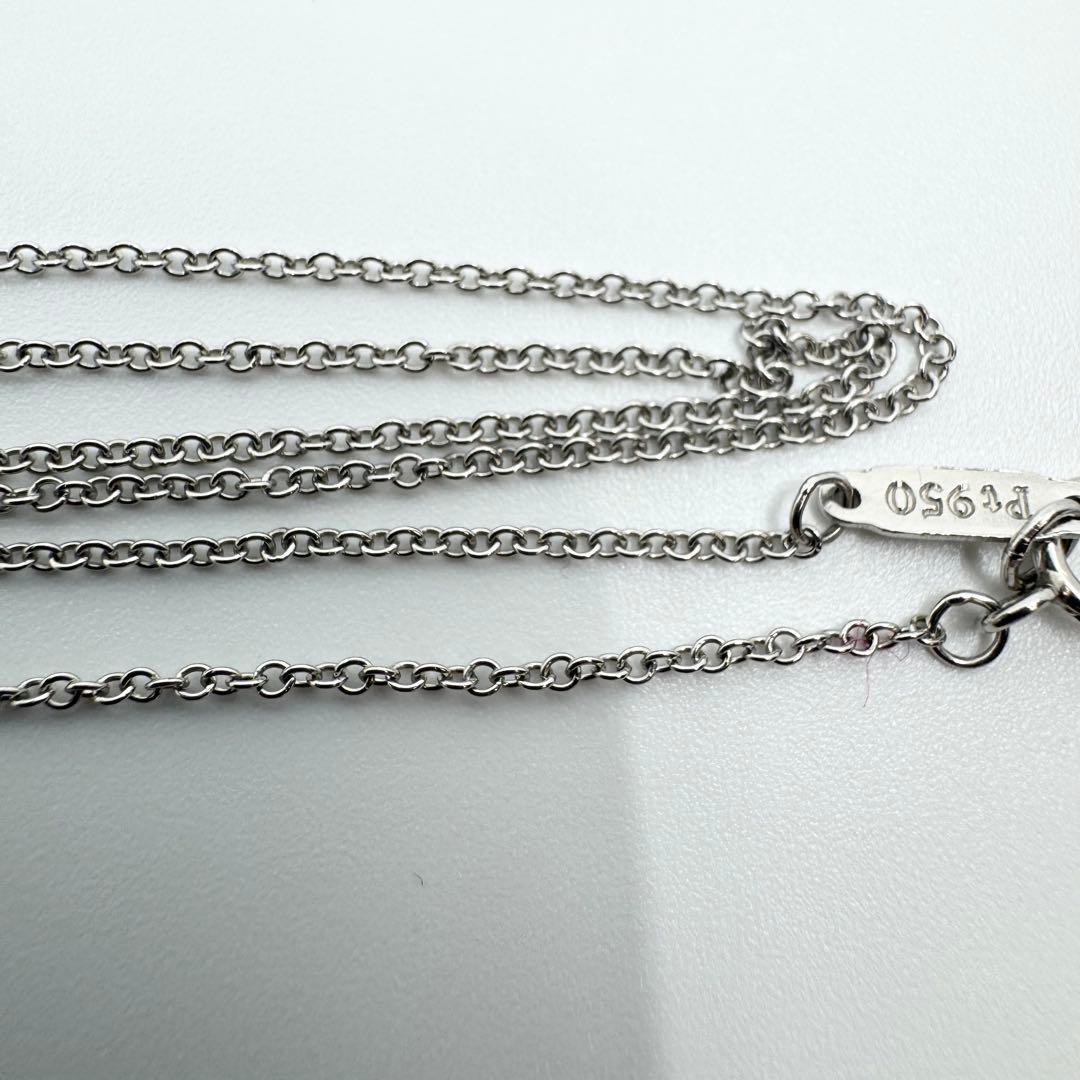 【美品】ティファニー TIFFANY＆Co. ネックレス PT950 ダイヤ