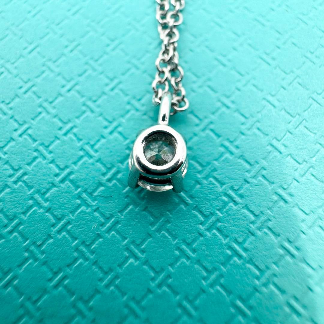 【美品】ティファニー TIFFANY＆Co. ネックレス PT950 ダイヤ