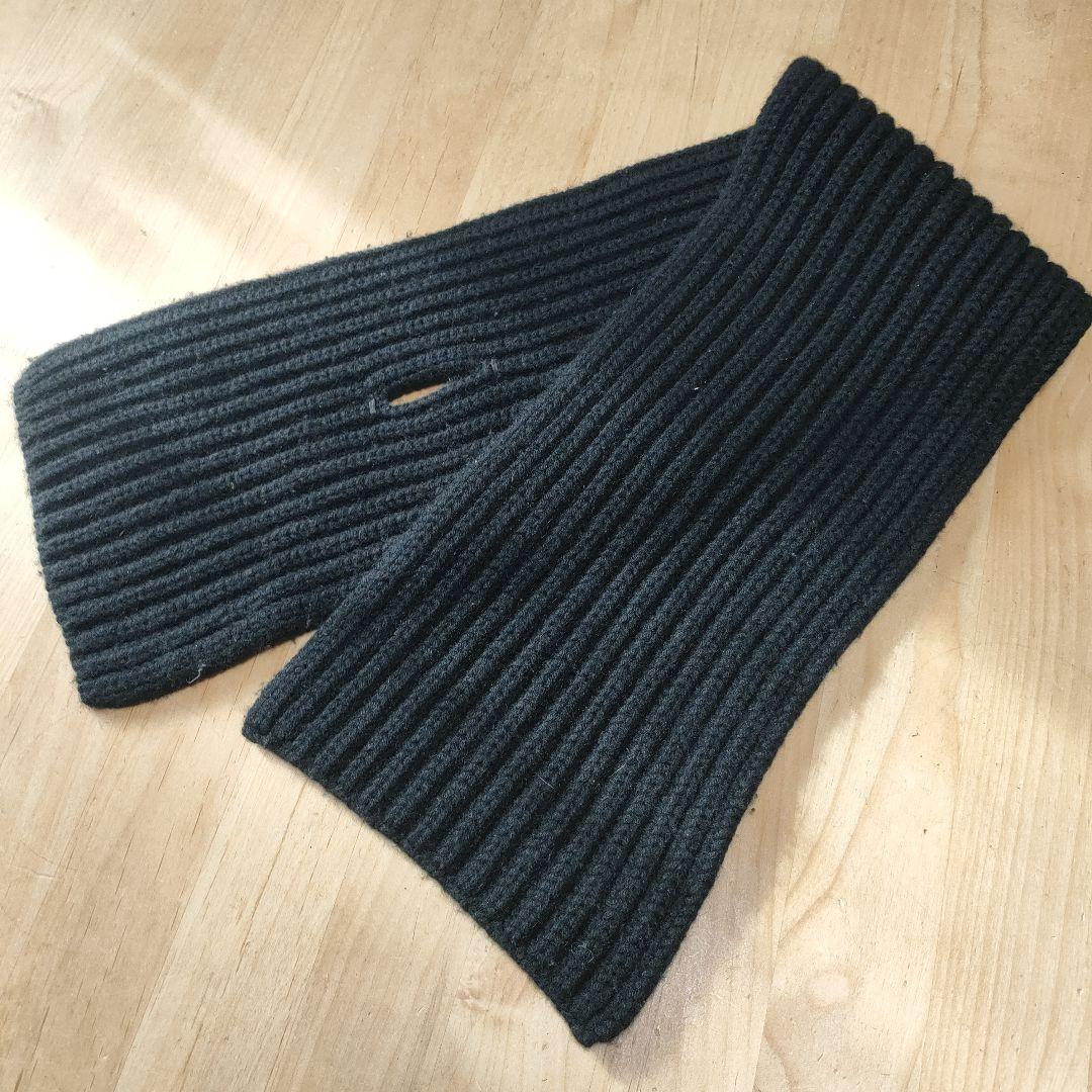 Loro Pianaロロピアーナ　カシミア100%マフラー ブラック イタリア製