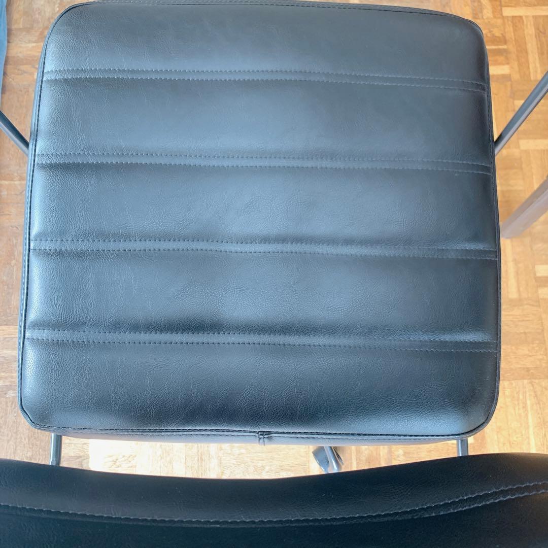 【匿名配送&送料込み】CRASH GATE デスクチェア 椅子 ブラック