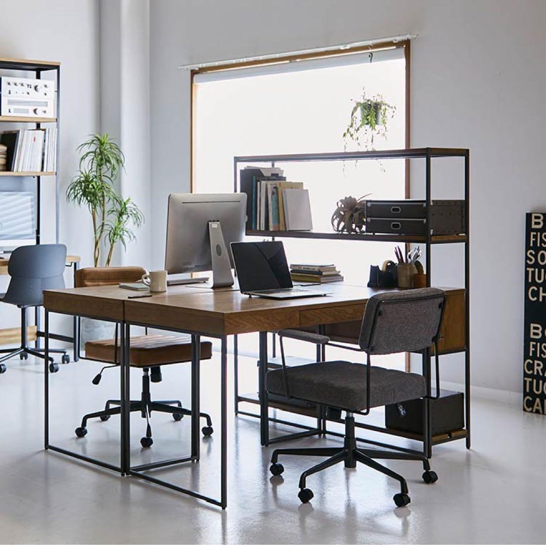 【匿名配送&送料込み】CRASH GATE デスクチェア 椅子 ブラック