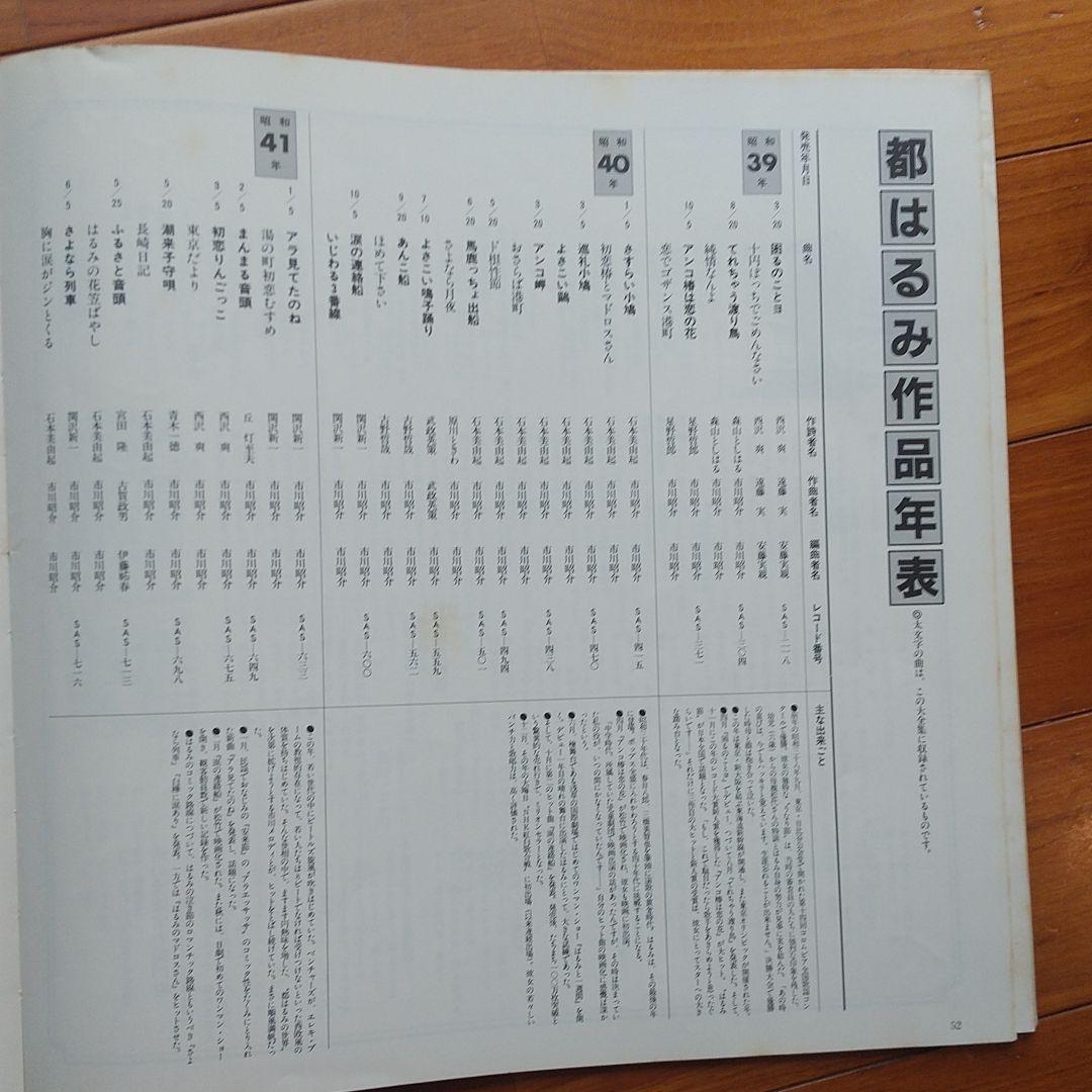 都はるみ歌手生活20周年記念大全集レコード