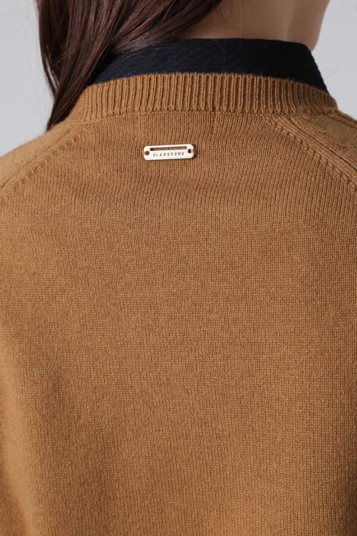 ★美品★St ANDREWS　カシミア混ウール　ニット　サイズ　S
