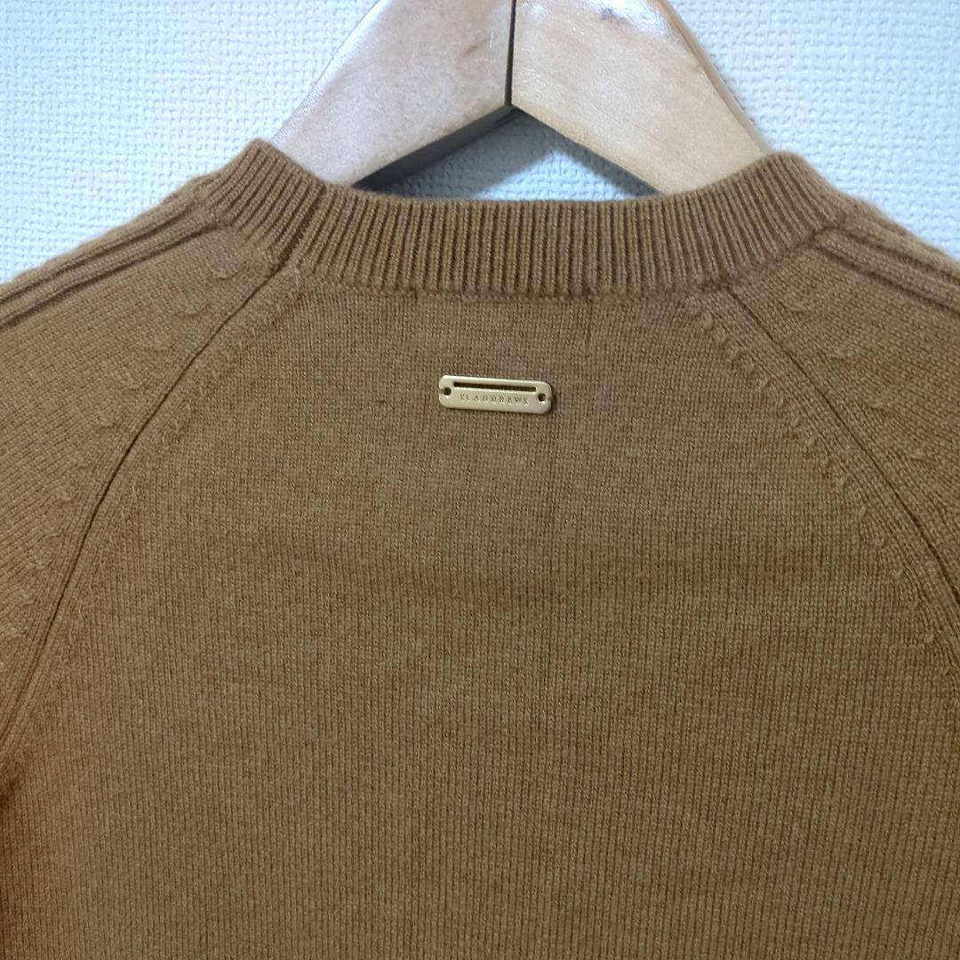 ★美品★St ANDREWS　カシミア混ウール　ニット　サイズ　S