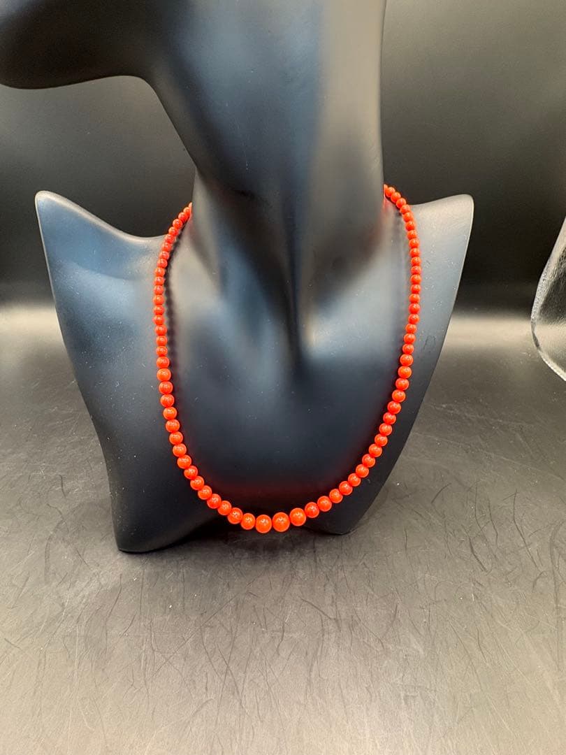 珊瑚ネックレス