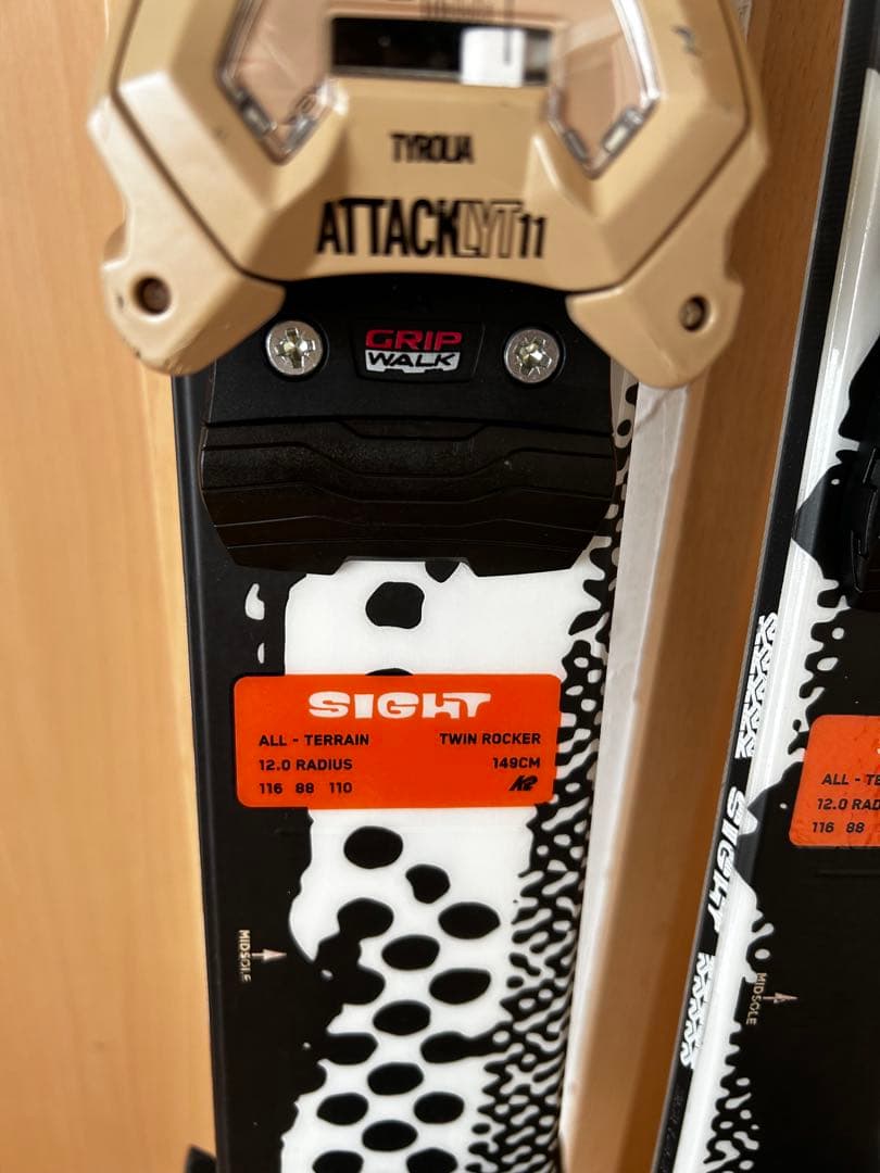 K2スキー板 149cm