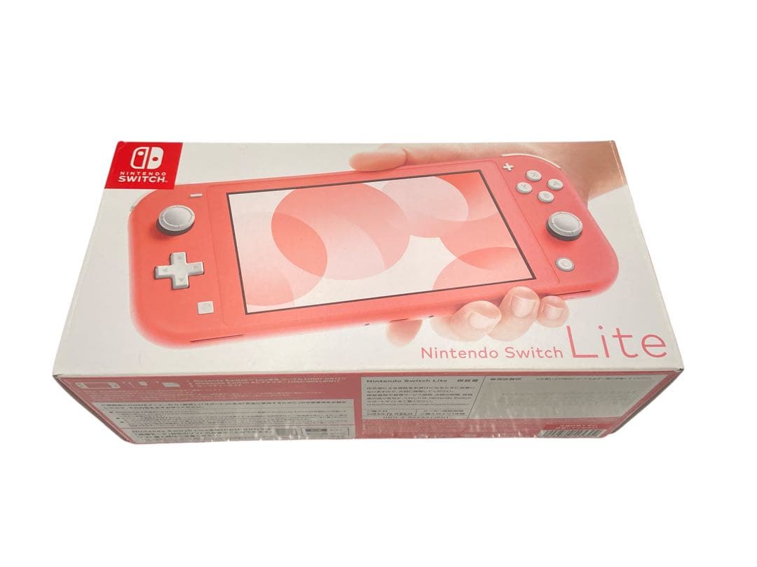 美品 Nintendo Switch Lite ピンク 本体 箱