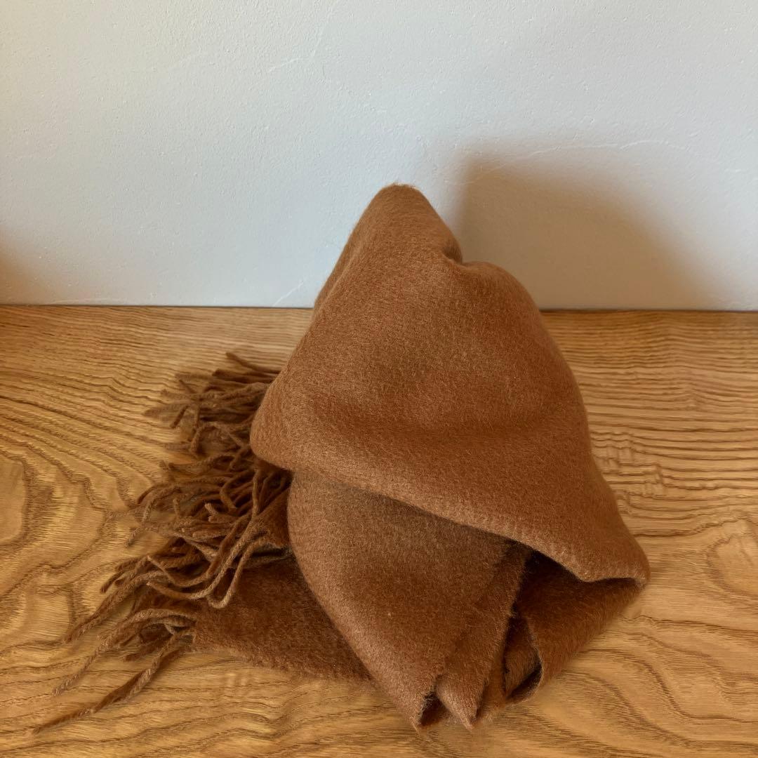 未使用 ビキューナ100% マフラー 難あり 男女兼用