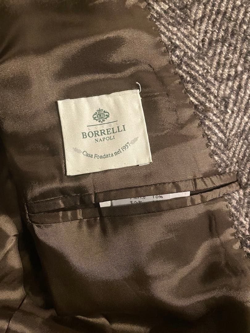 LUIGI BORRELLI／ルイジボレッリ　ロングコート　48