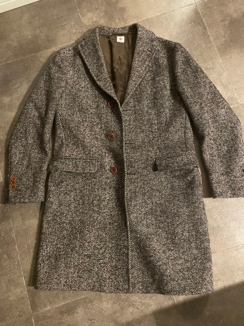 LUIGI BORRELLI／ルイジボレッリ　ロングコート　48