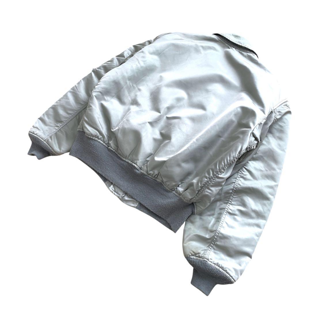 美品 90s ビンテージ ALPHA CWU-45/P グレー シルバー L