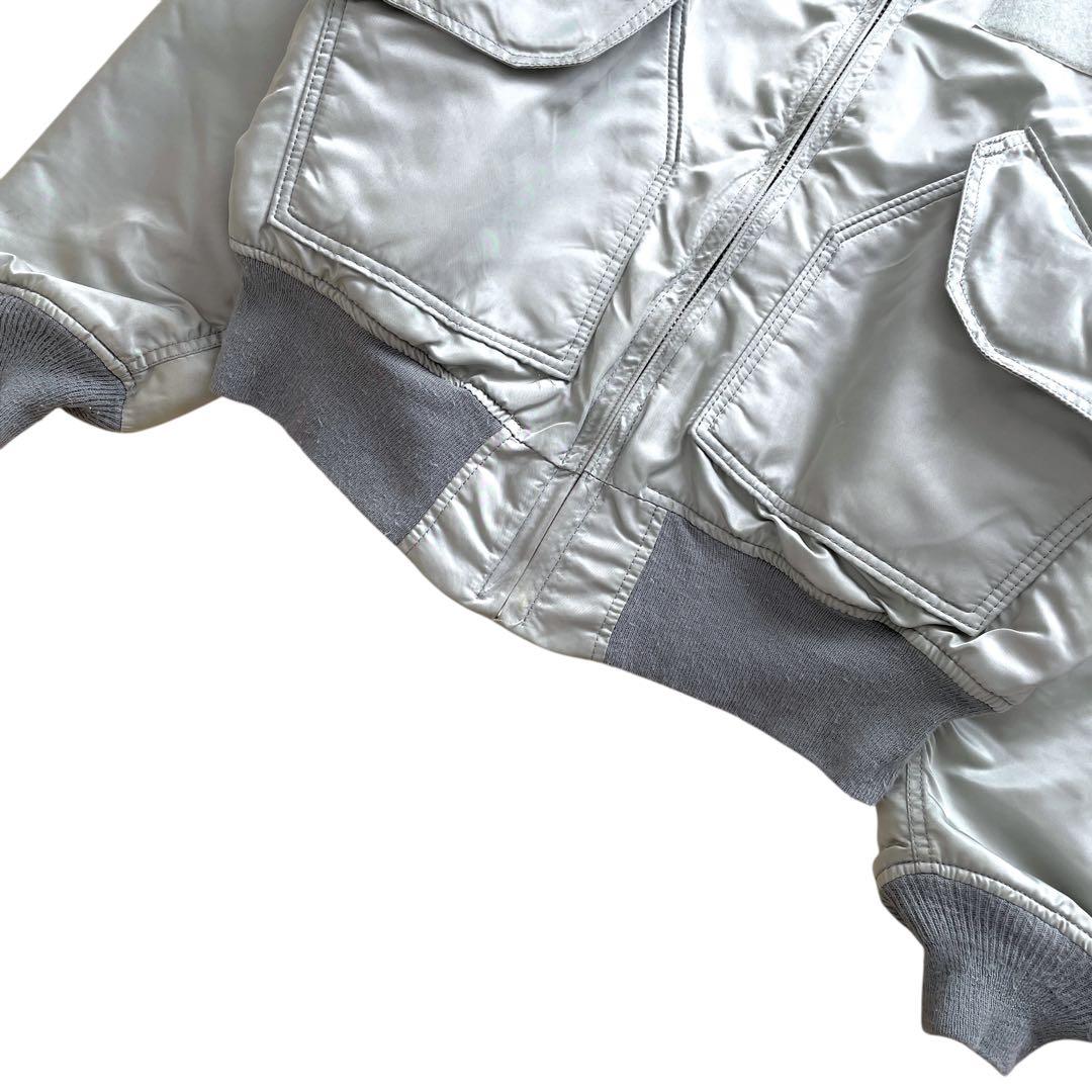 美品 90s ビンテージ ALPHA CWU-45/P グレー シルバー L