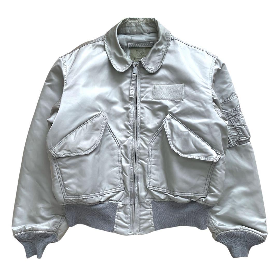 美品 90s ビンテージ ALPHA CWU-45/P グレー シルバー L