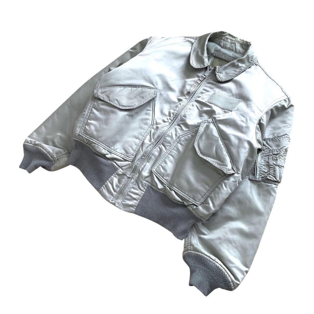 美品 90s ビンテージ ALPHA CWU-45/P グレー シルバー L