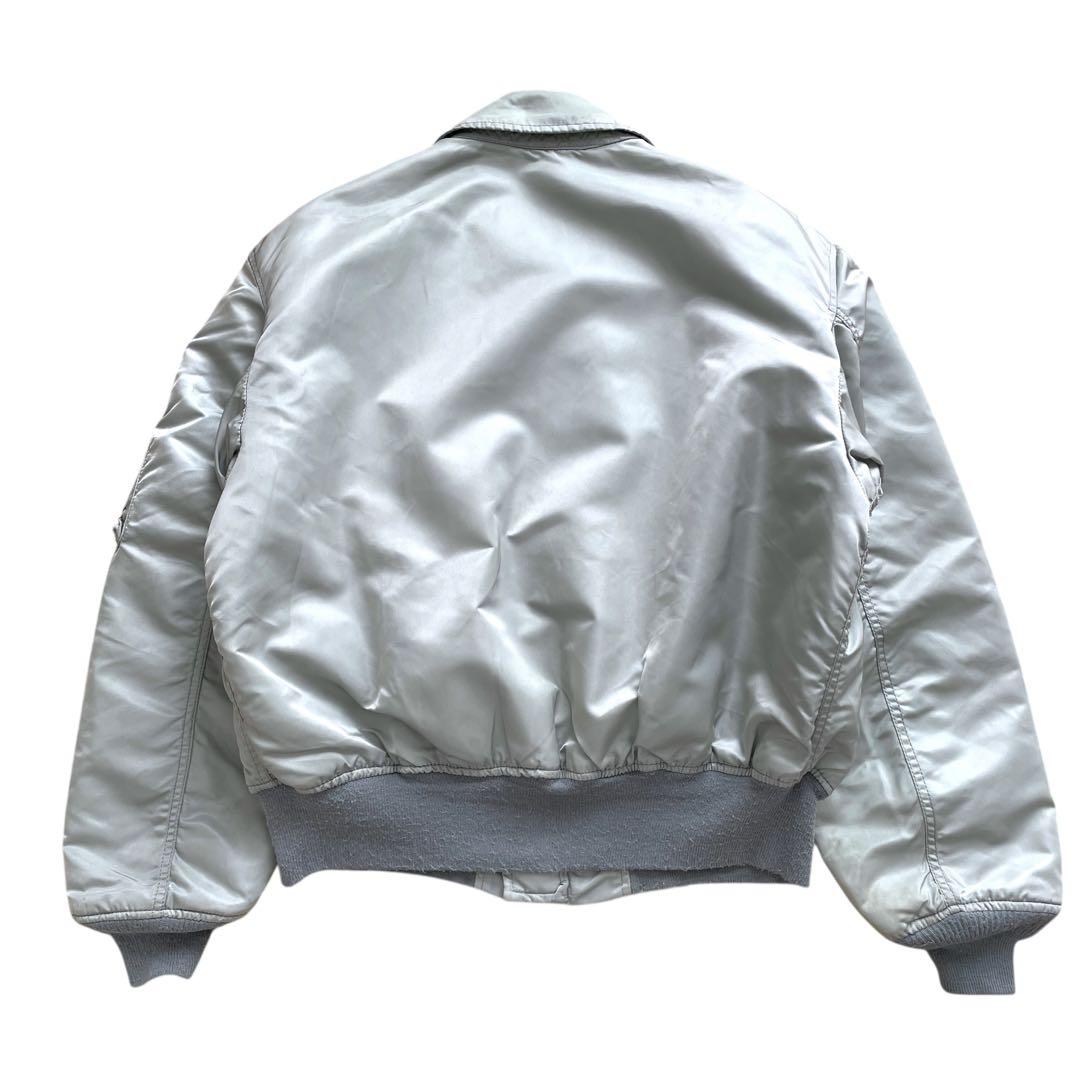 美品 90s ビンテージ ALPHA CWU-45/P グレー シルバー L