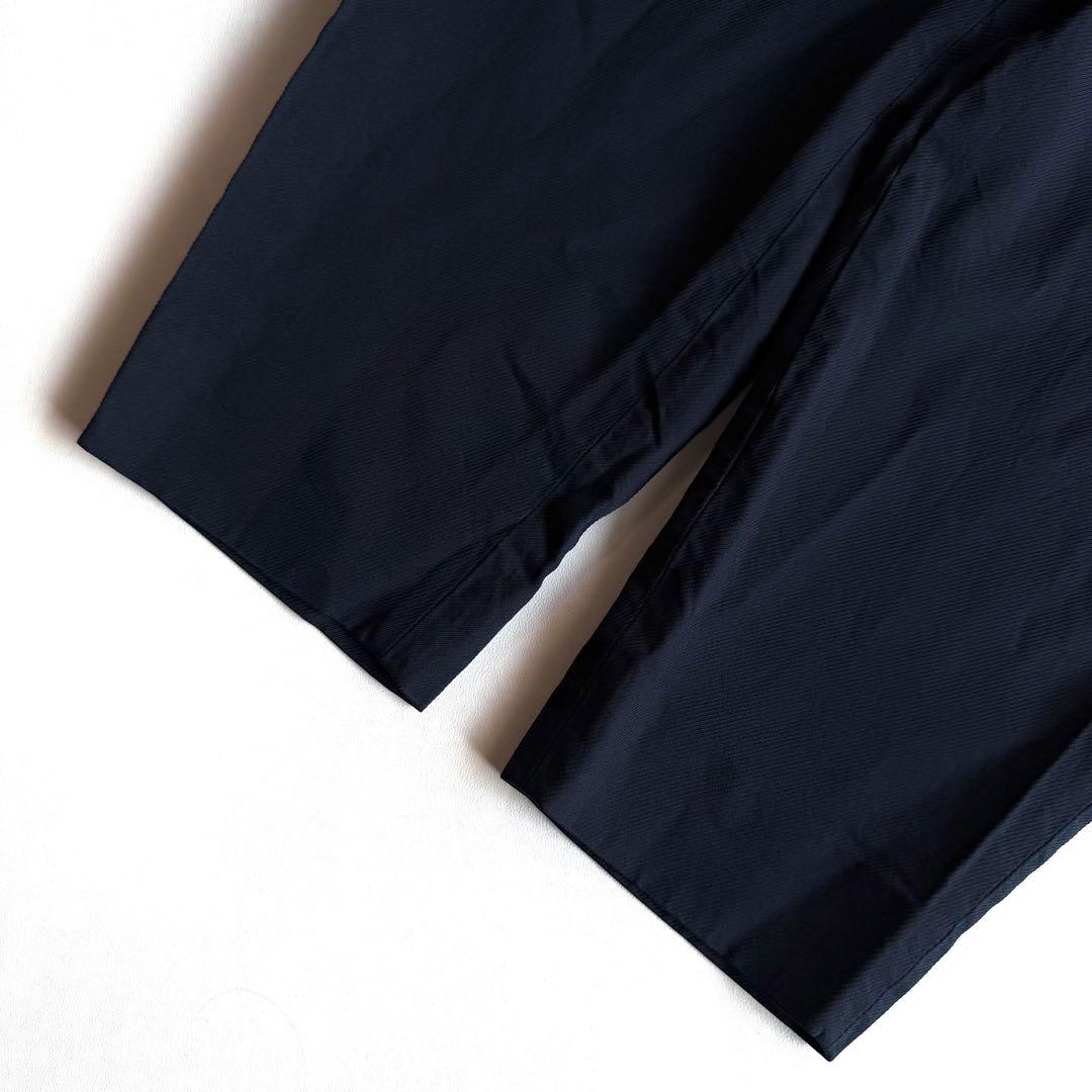 《美品》 22aw コムデギャルソン オムドゥ ポリ縮 スラックス パンツ M