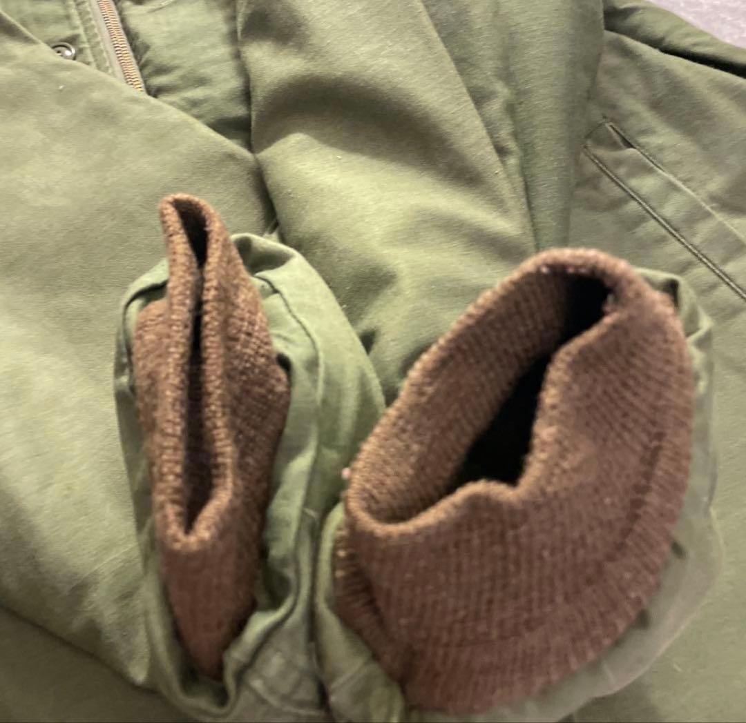 70s 80s US navy A-2 デッキジャケット　希少　ビッグサイズ