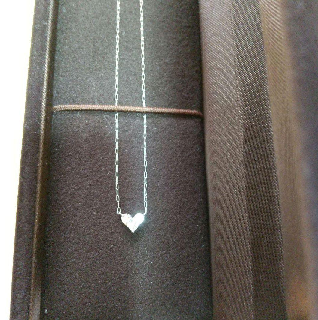 【SALE！！】♥️ＰＴ天然ダイヤモンドネックレス♥️