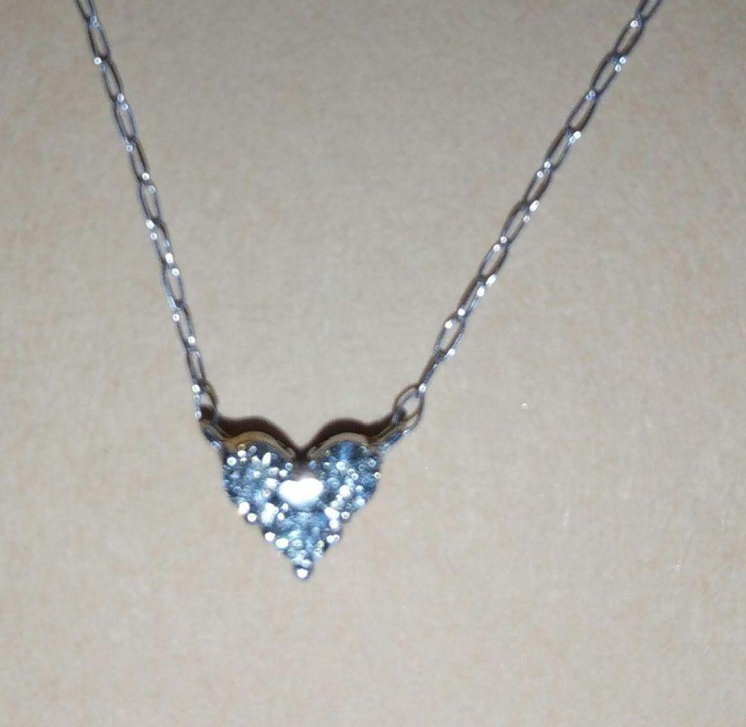 【SALE！！】♥️ＰＴ天然ダイヤモンドネックレス♥️